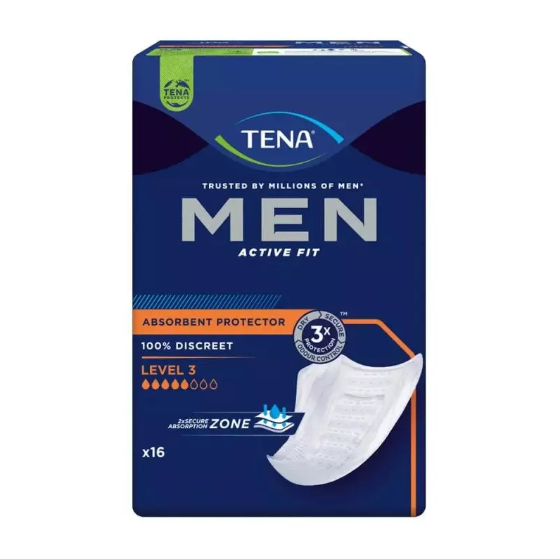 Inkontinens-produkter til mænd