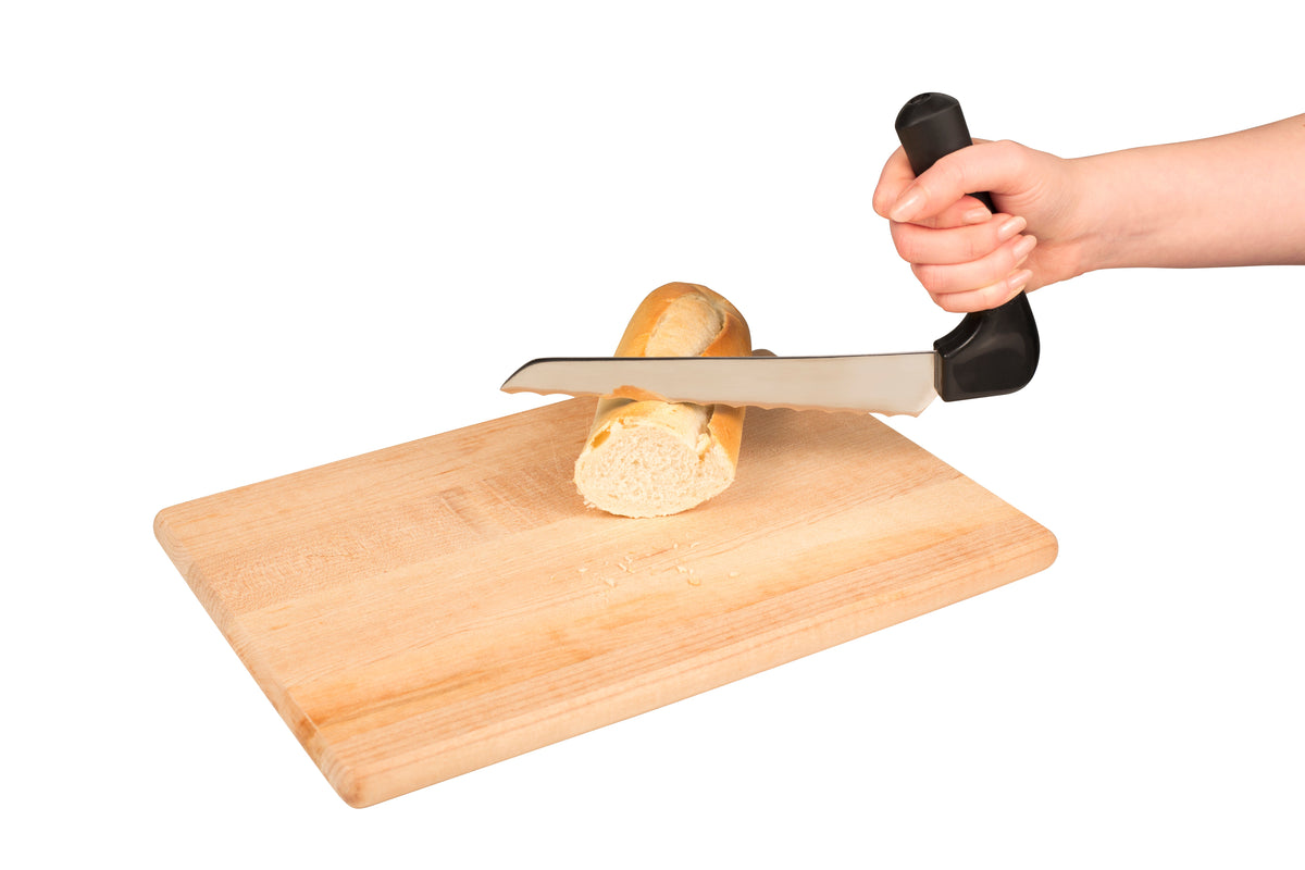 Brotmesser mit ergonomischem Griff