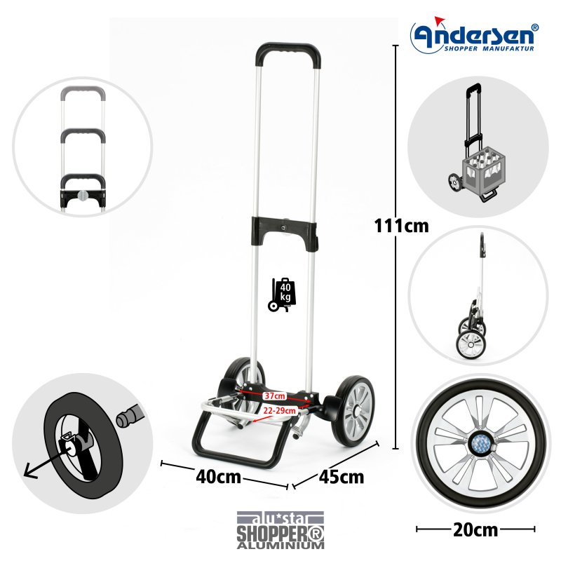Andersen Alu Star Shopper, Sofia