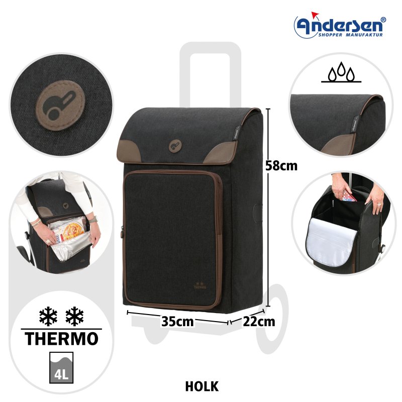 Andersen Royal Shopper, Holk