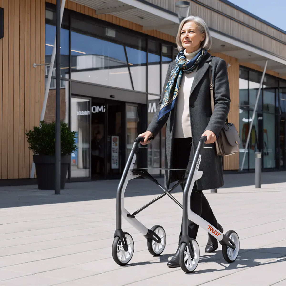 TrustCare Let's Be Free Outdoor Rollator