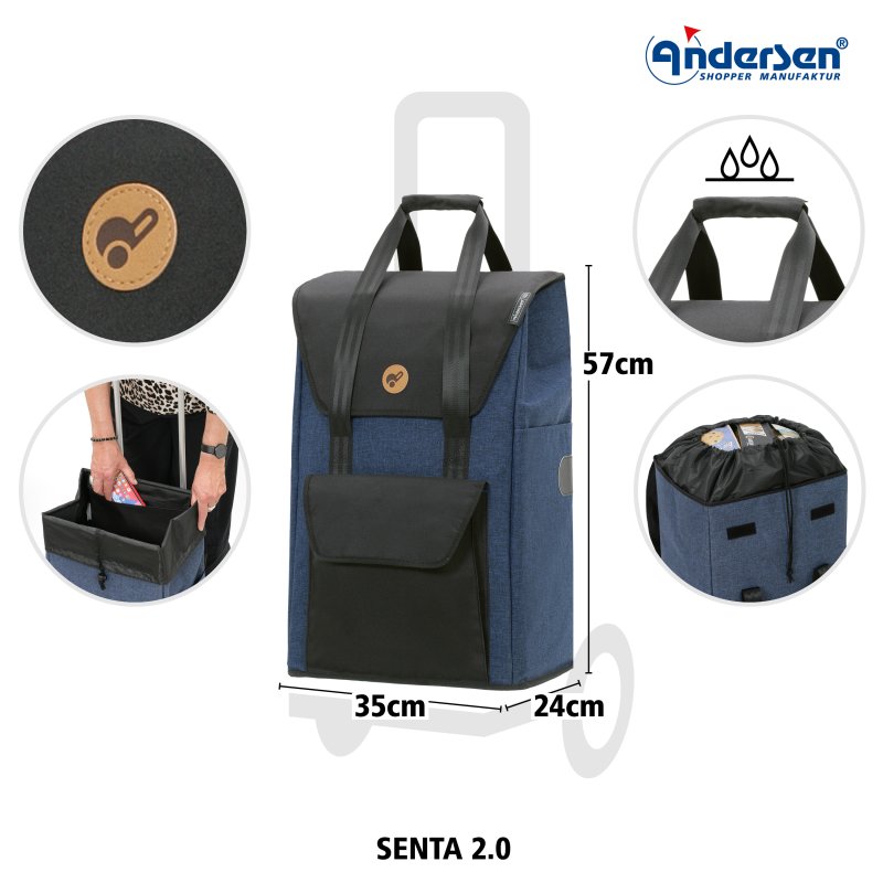 Andersen Royal Shopper, Senta