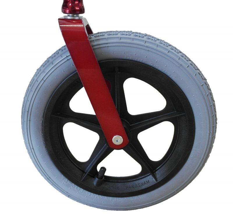 Carl-Oskar Outdoor-Rollator mit luftgefüllten Gummirädern