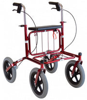 Carl-Oskar Outdoor-Rollator mit luftgefüllten Gummirädern