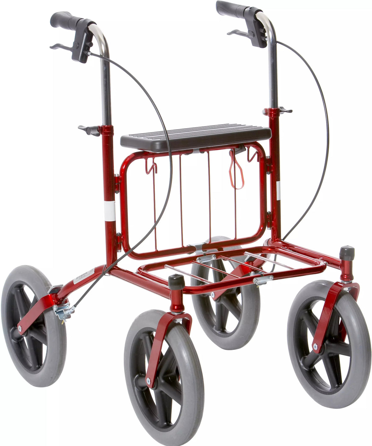 Carl-Oskar Outdoor-Rollator mit luftgefüllten Gummirädern