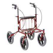 Carl-Oskar Outdoor-Rollator mit massiven Rädern
