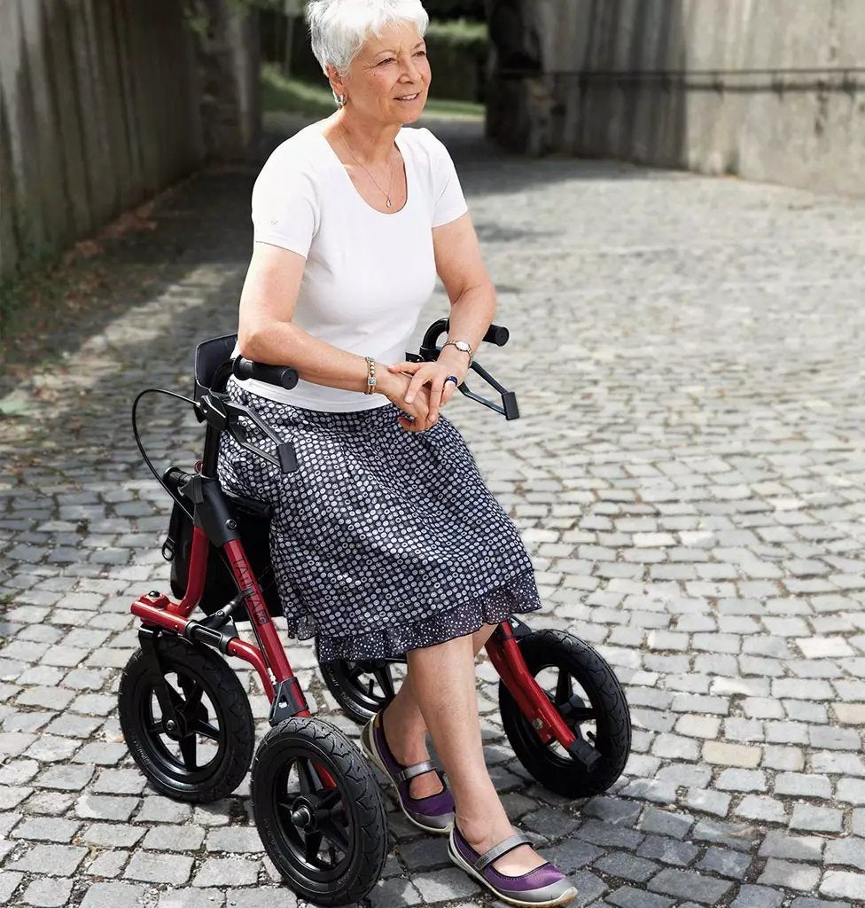 Dietz Taima XC Rollator mit luftgefüllten Rädern