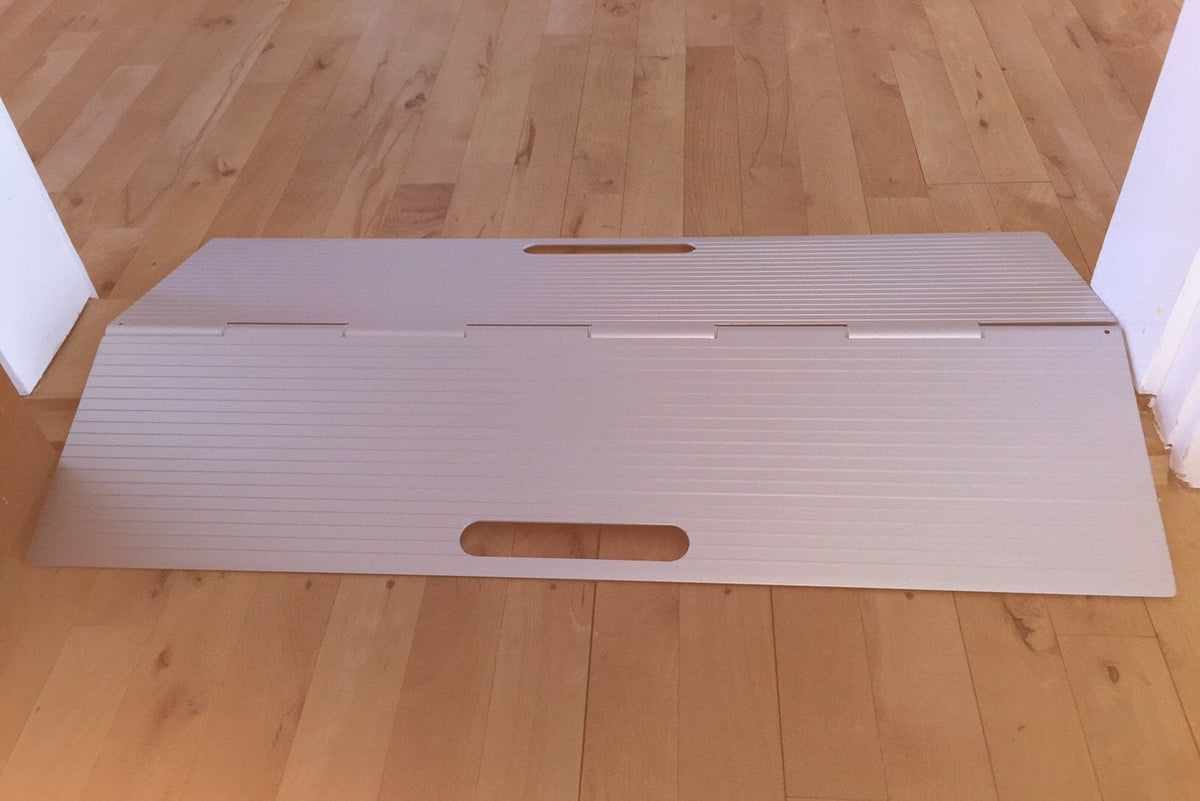 Türschwellenrampe aus Aluminium, zusammenklappbar
