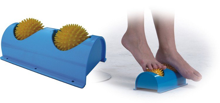 Fußmassagerolle mit Massagebällen