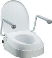Toilettensitzerhöhungen mit Armlehnen, höhenverstellbar