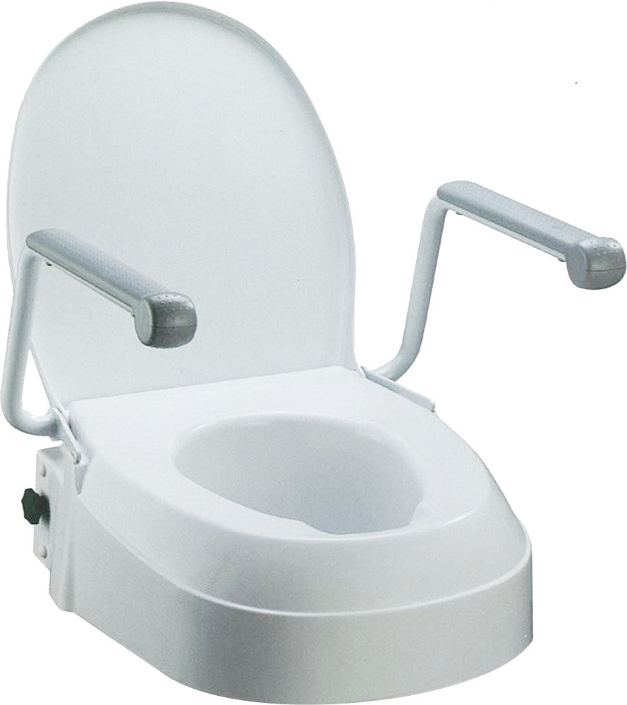 Toilettensitzerhöhungen mit Armlehnen, höhenverstellbar