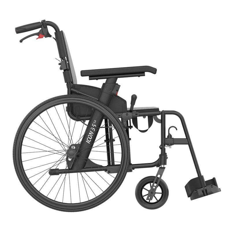 ICON leichter Rollstuhl mit großen Rädern