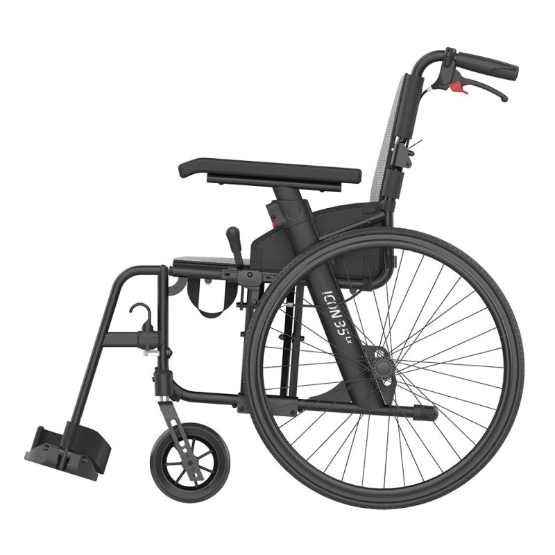 ICON leichter Rollstuhl mit großen Rädern