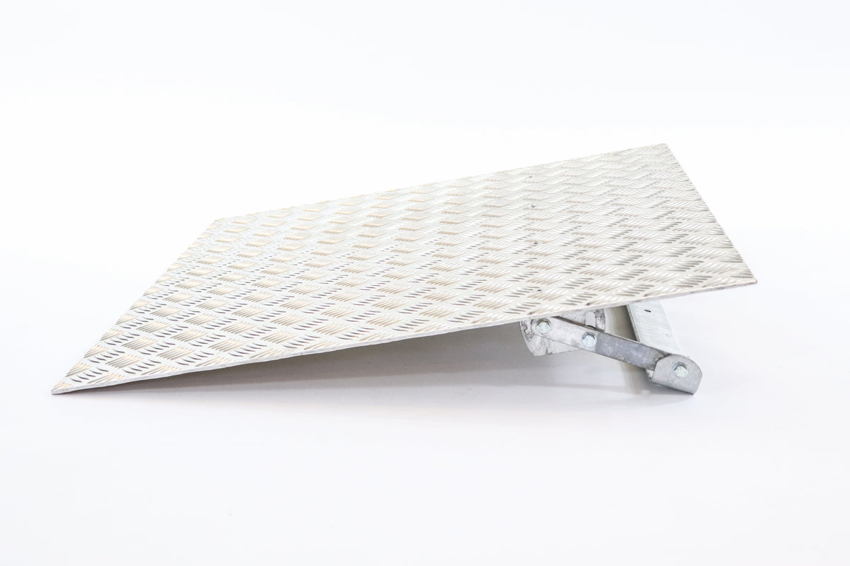Terrassenrampe aus Aluminium, höhenverstellbar