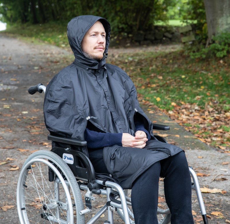 Schulterüberwurf für Rollstuhlfahrer