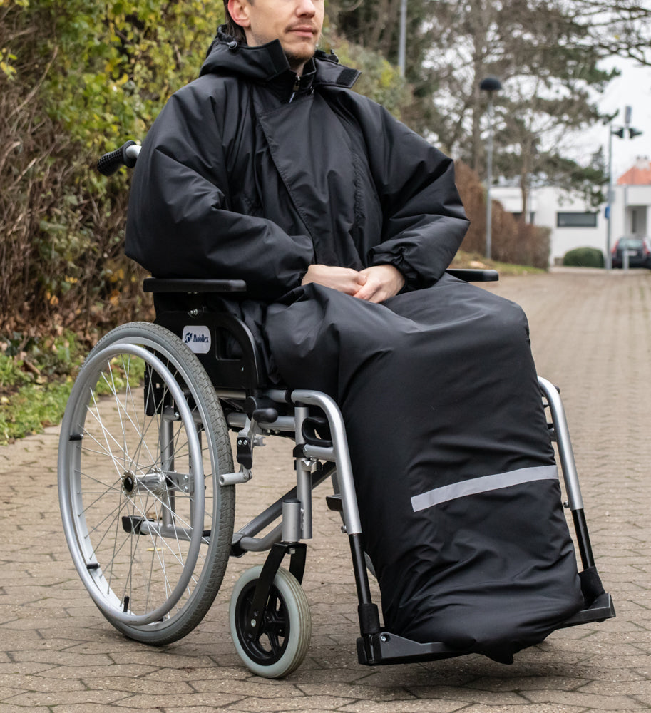 Einteiler für Rollstuhlnutzer