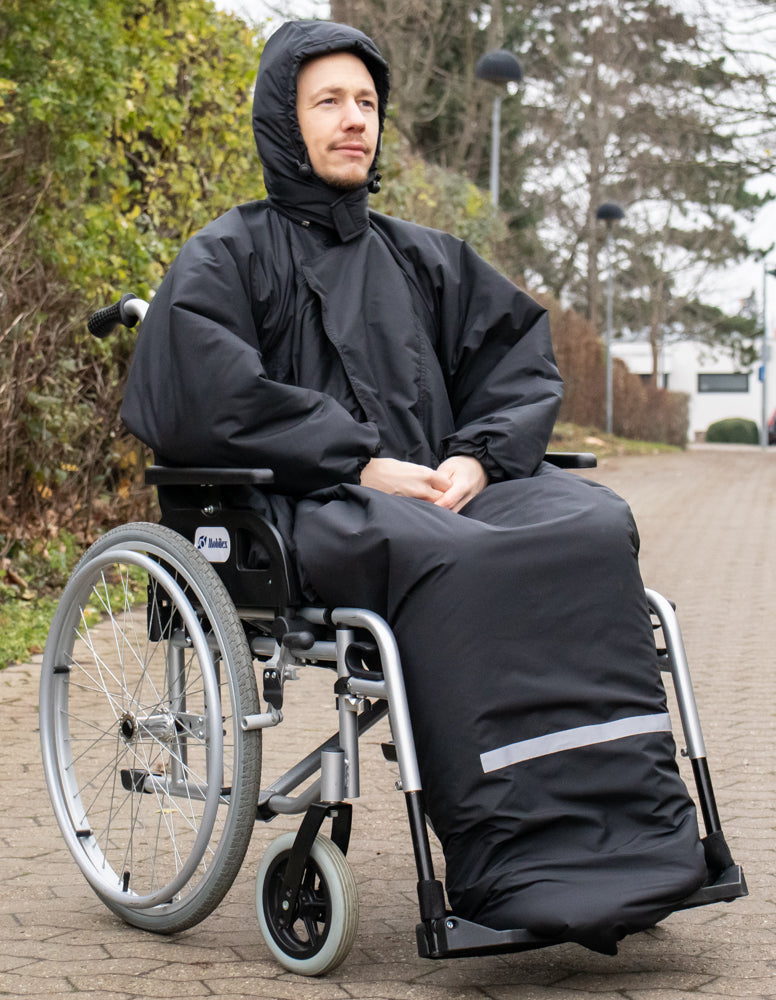 Einteiler für Rollstuhlnutzer