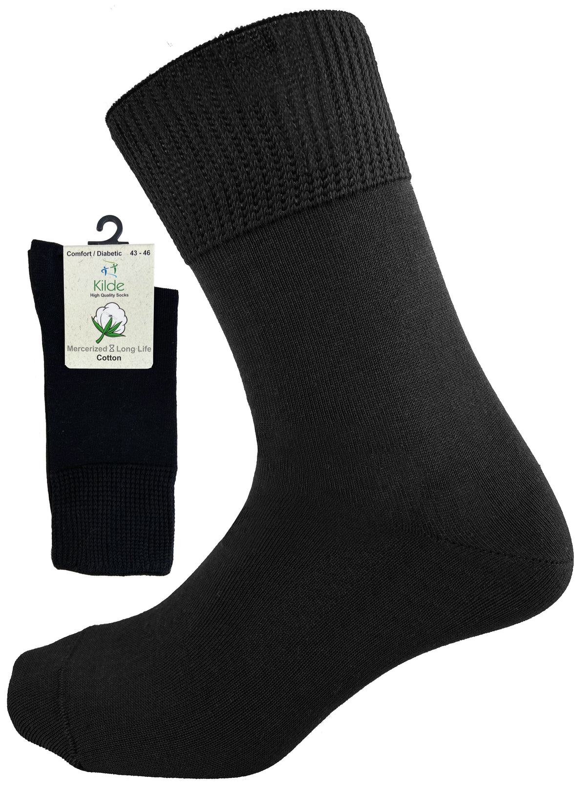 Diabetikersocken aus Baumwolle