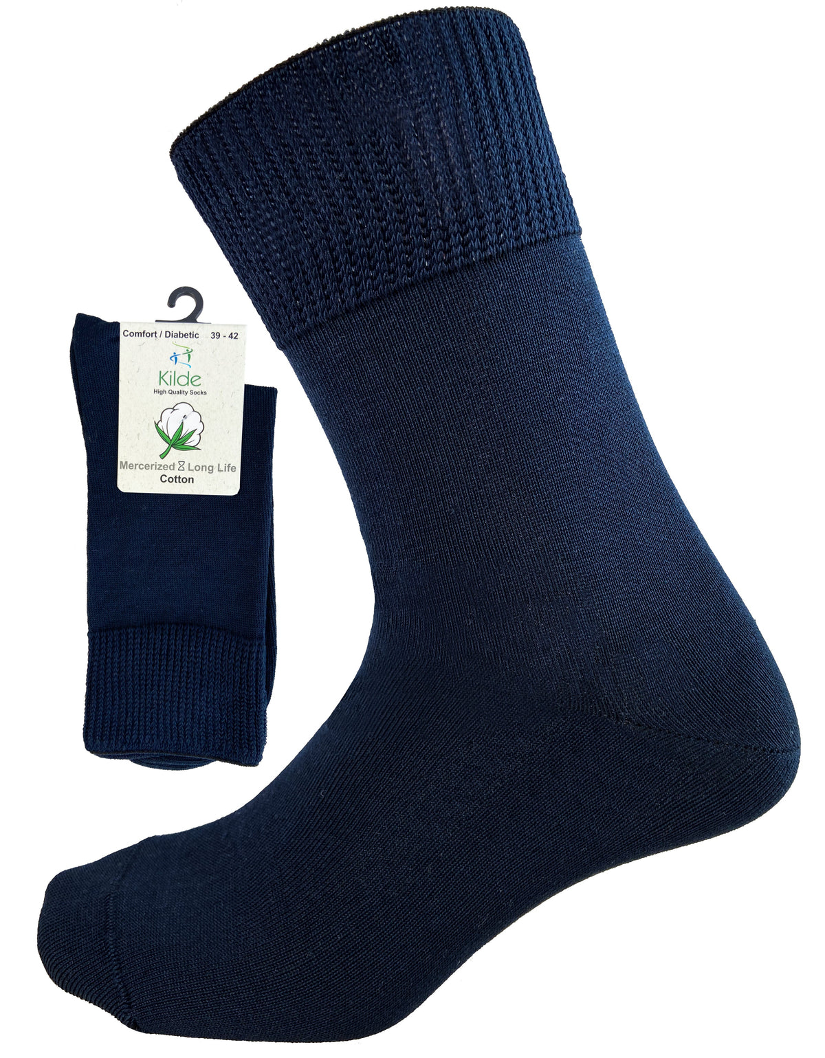 Diabetikersocken aus Baumwolle