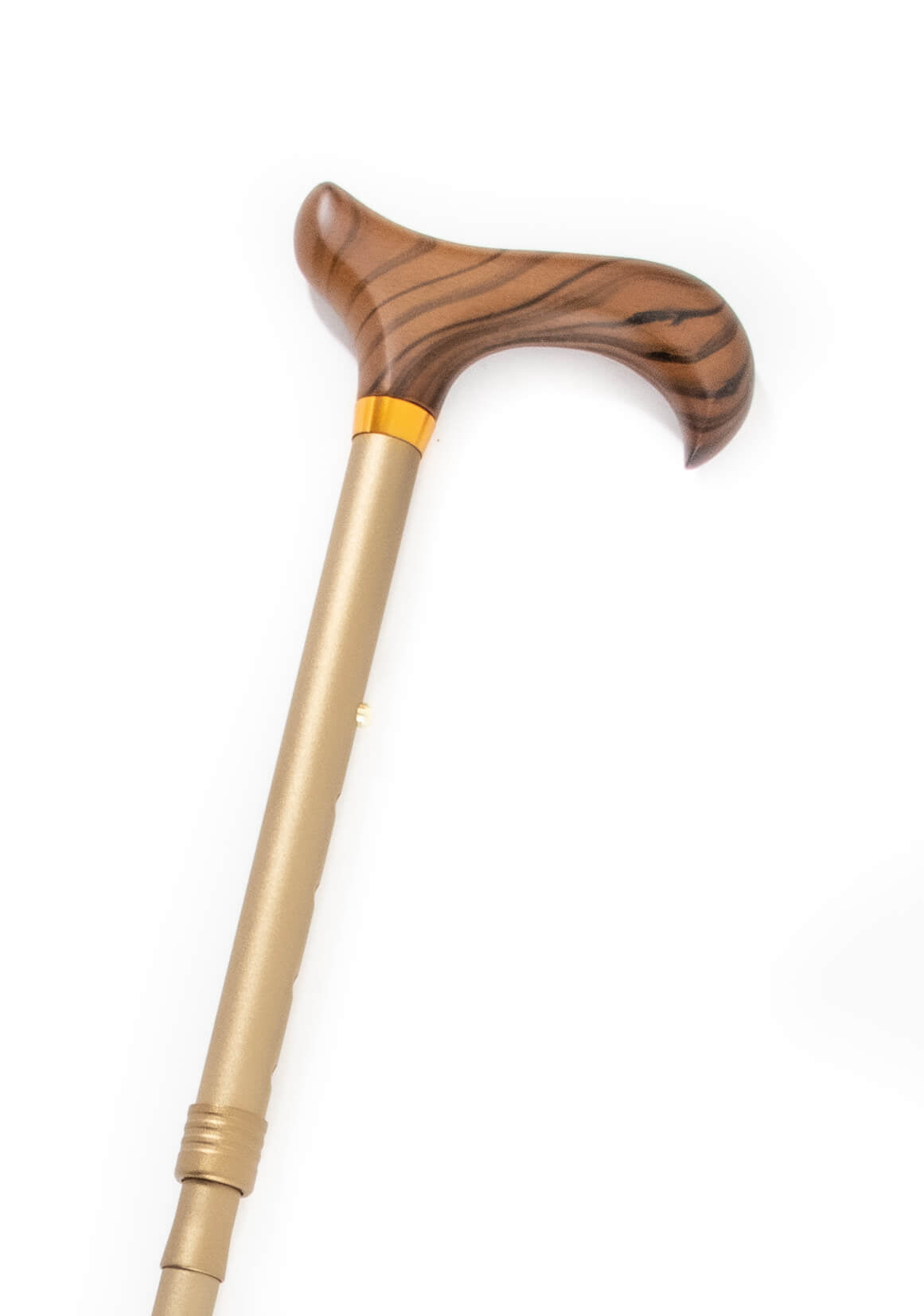 Klassischer faltbarer Gehstock - Bronze