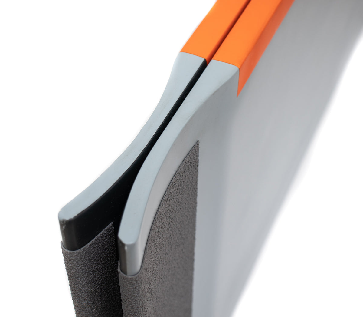 Rollstuhlrampe aus Kohlefaser, 82 cm.