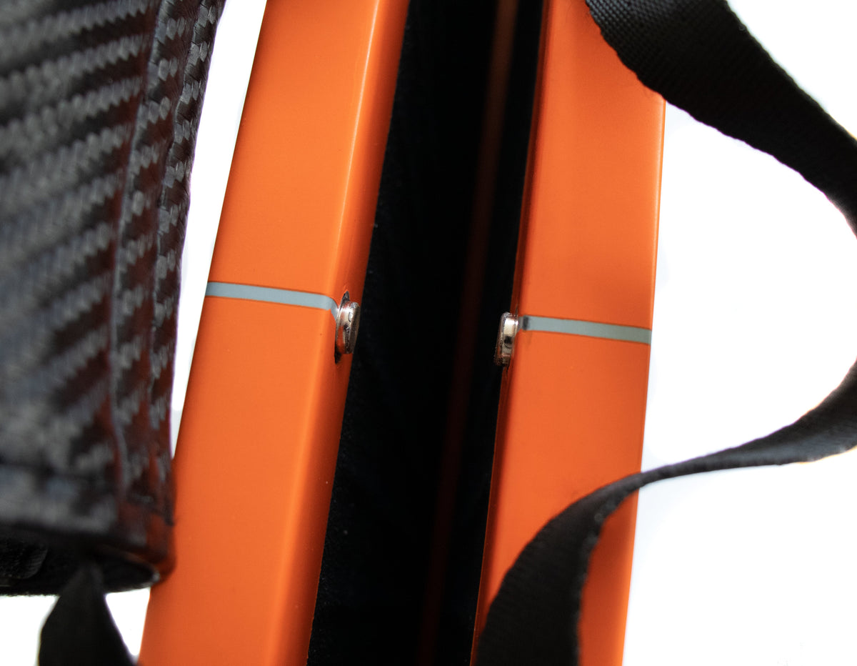 Rollstuhlrampe aus Kohlefaser, 82 cm.