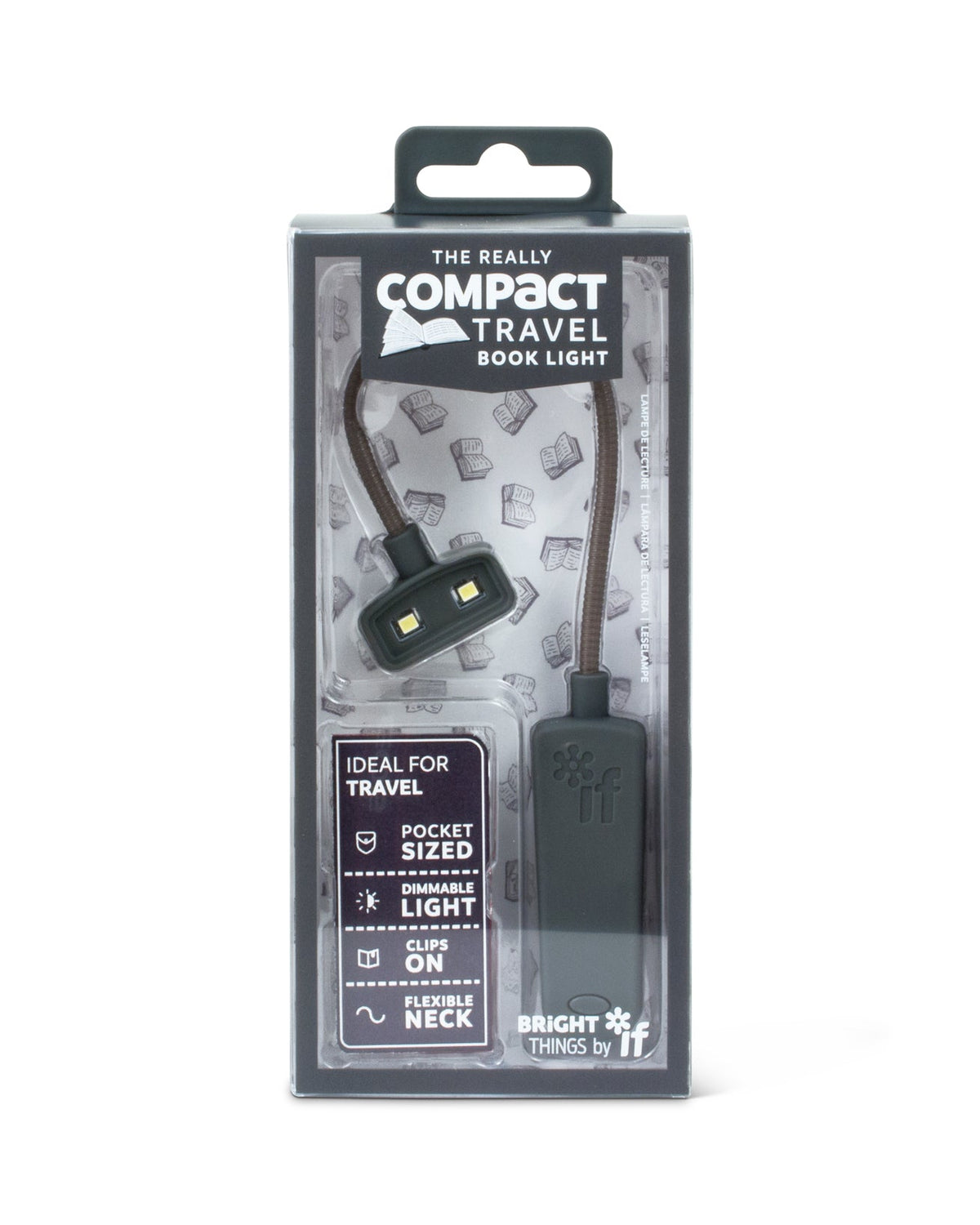 Kompakte Leselampe mit Clips