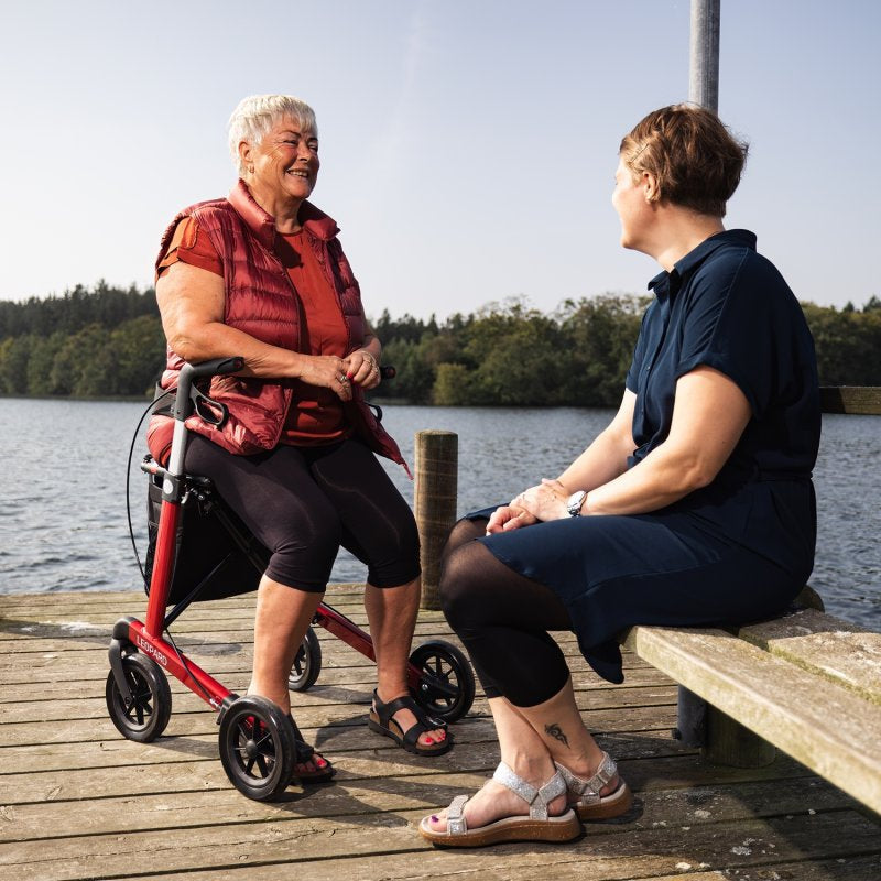 Leopard Leichtgewicht-Rollator