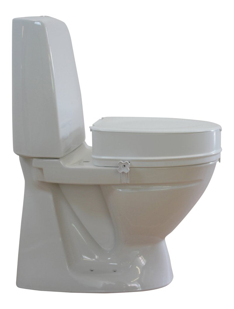 Toilettensitzerhöhungen mit Deckel, 3 verschiedene Höhen