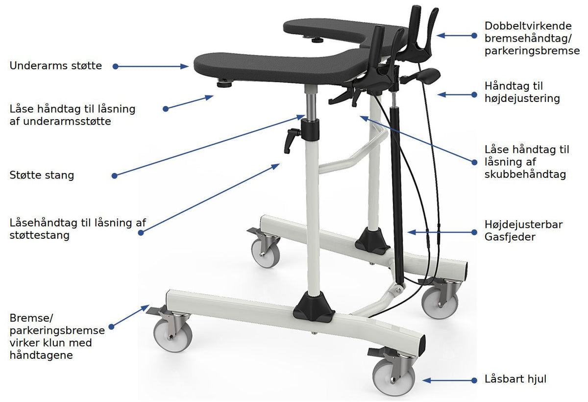 Gehtrainer (Rednerstuhl) - Modell Bison