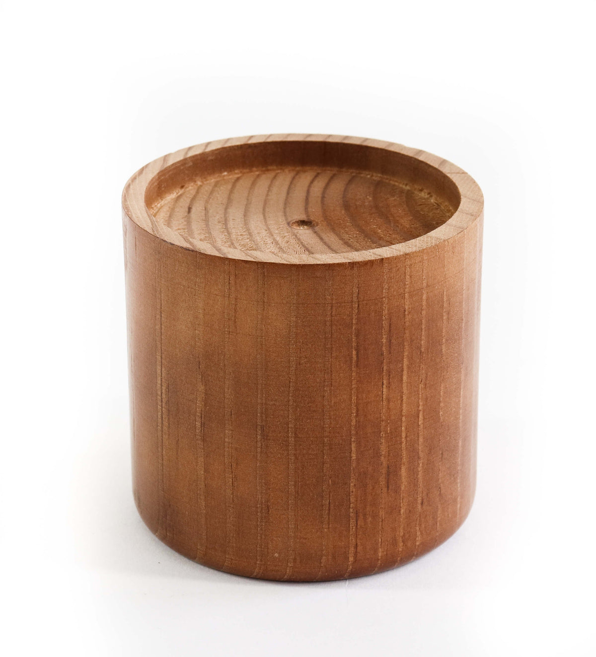 Runder Erhöhungsblock aus Holz, 9 cm.