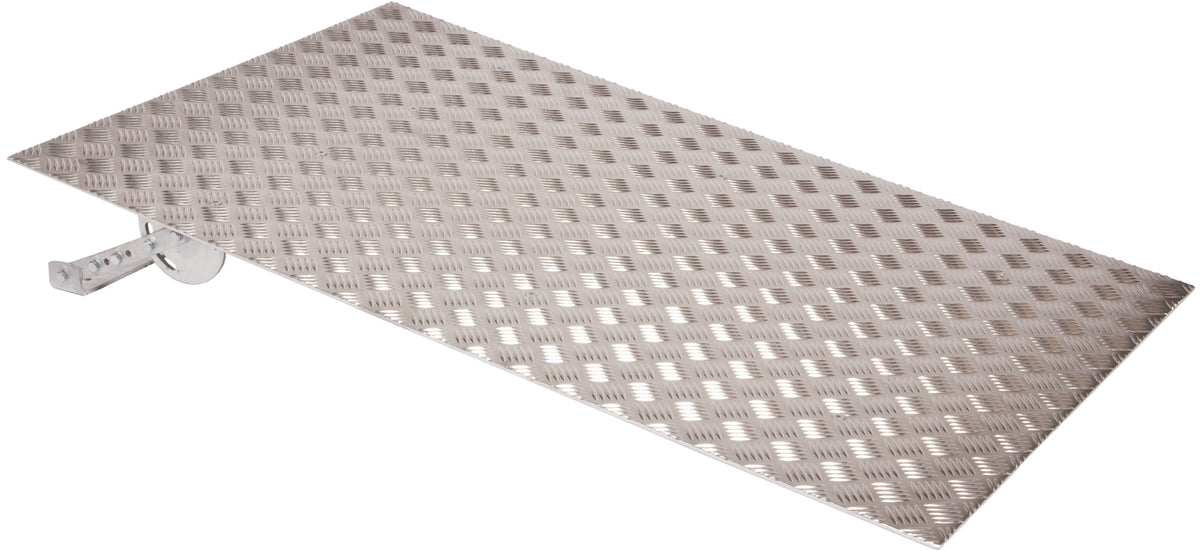 Terrassenrampe aus Aluminium, höhenverstellbar