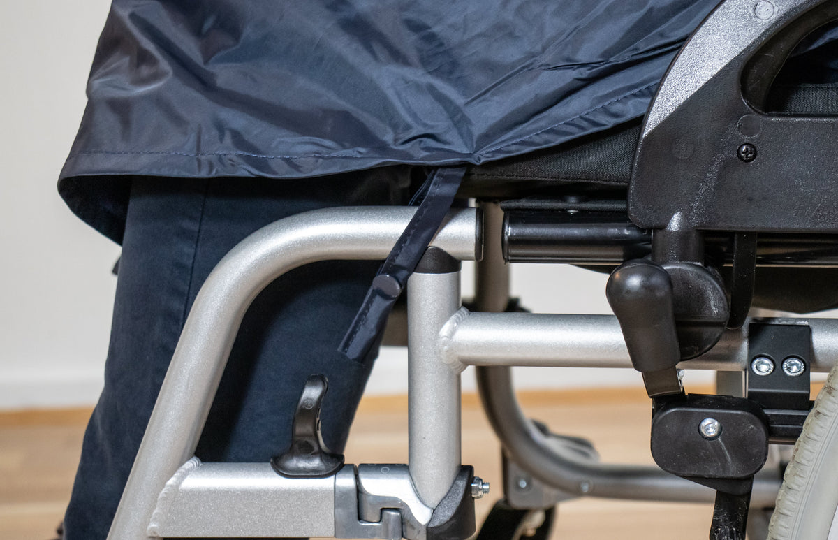 Regenponcho für Rollstuhlnutzer