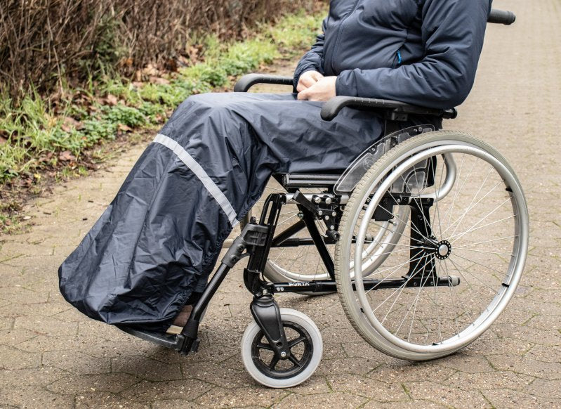 Regencapes für Rollstuhlnutzer mit Futter