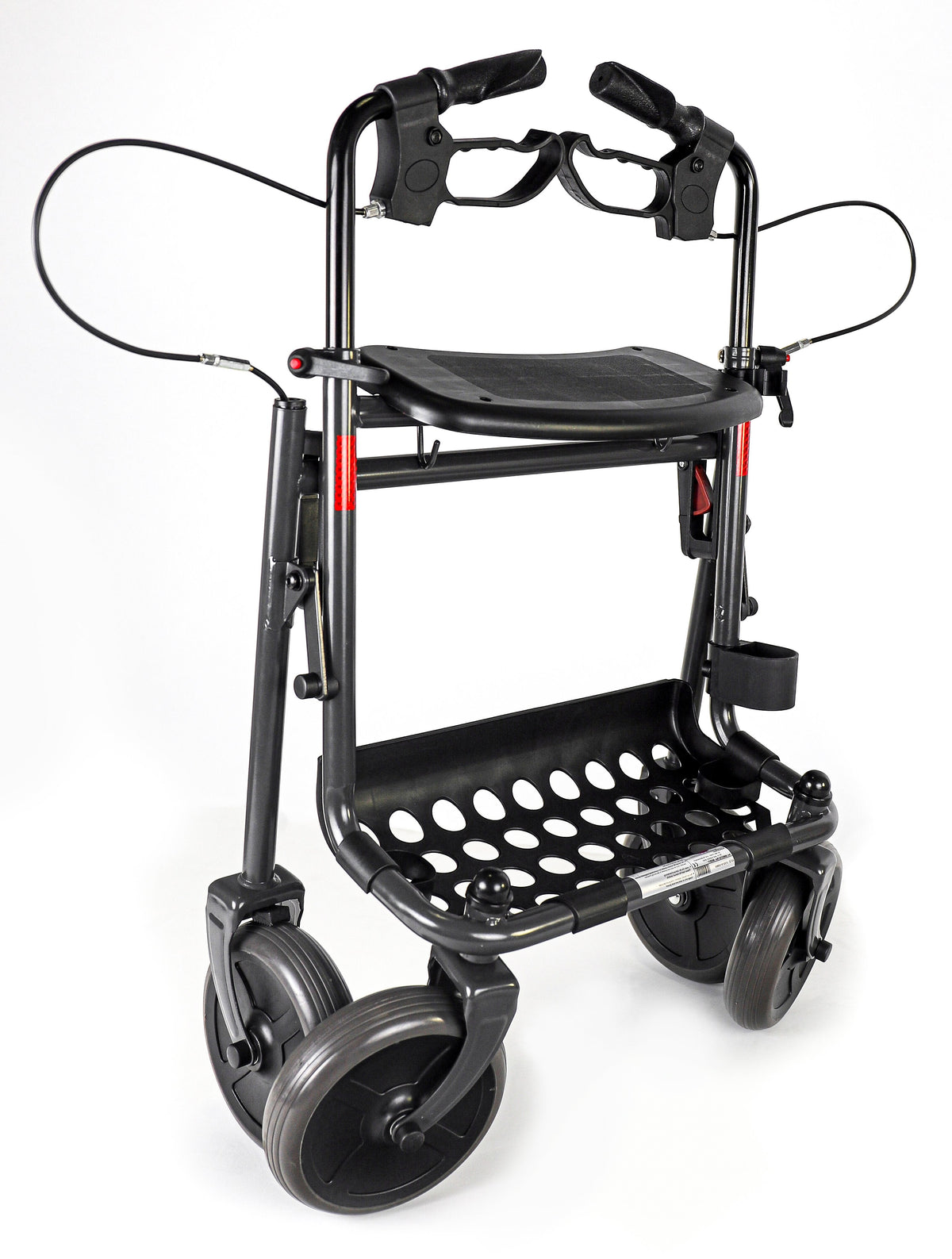 Preiswerter Rollator mit Korb und Ablage