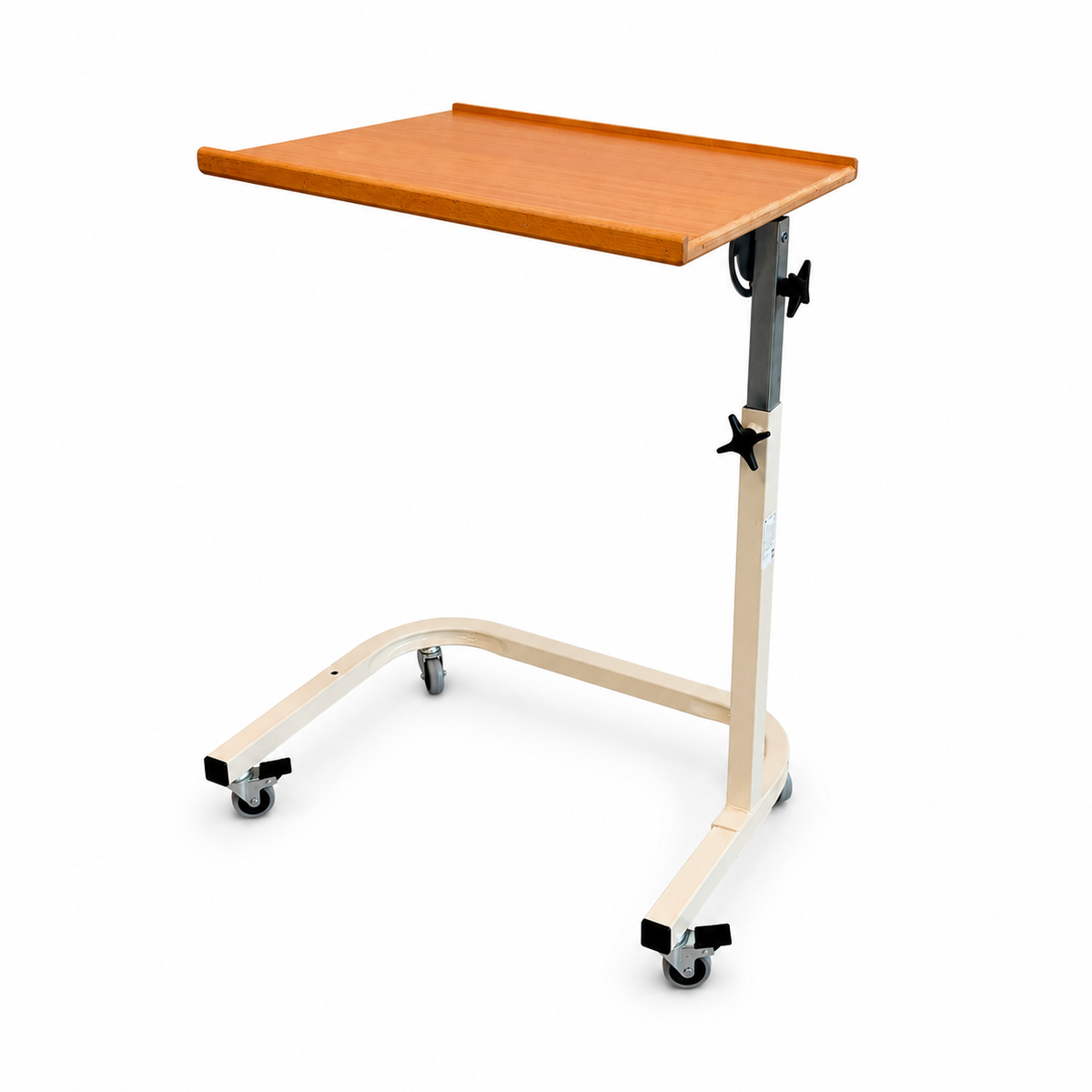 Betttisch NORDIC aus Buche mit Rollen und neigbarer Tischplatte