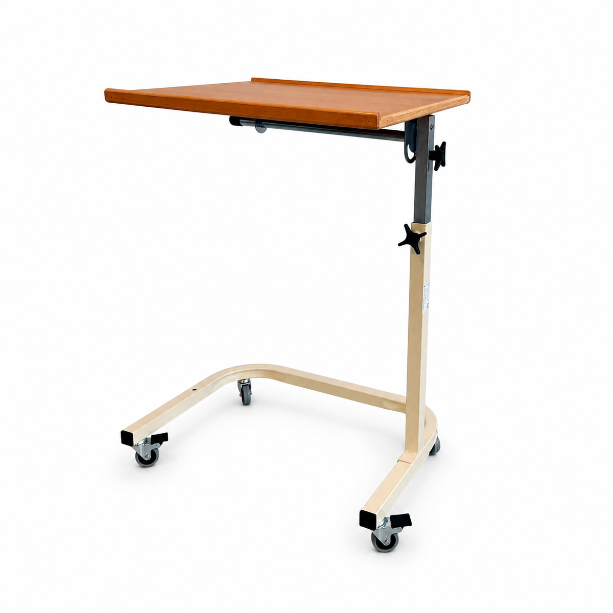 Betttisch NORDIC aus Buche mit Rollen und neigbarer Tischplatte