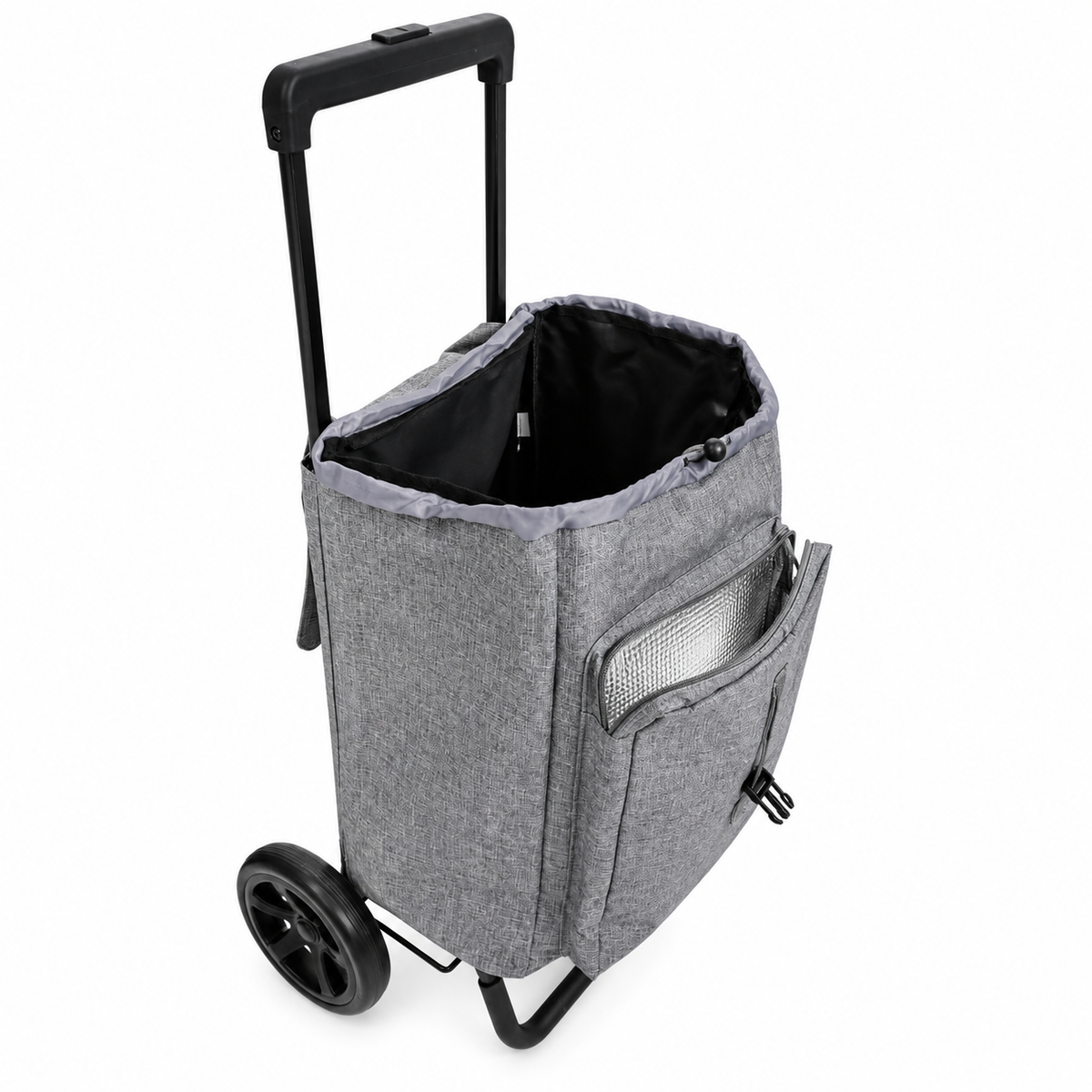 SHOP2GO Einkaufstrolley mit großen Rädern und Thermofach