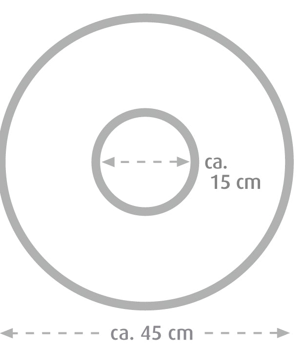Sissel Sitzring aus Schaumstoff