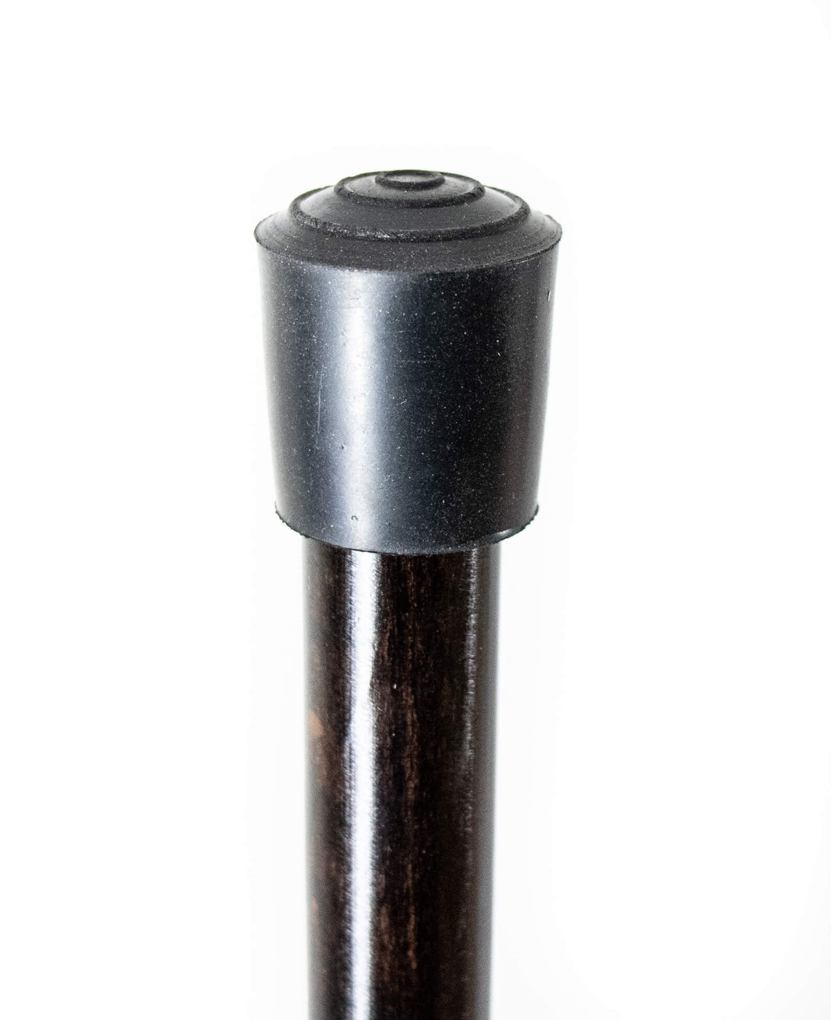 Schöner Gehstock aus Holz mit Derby-Griff (grau)