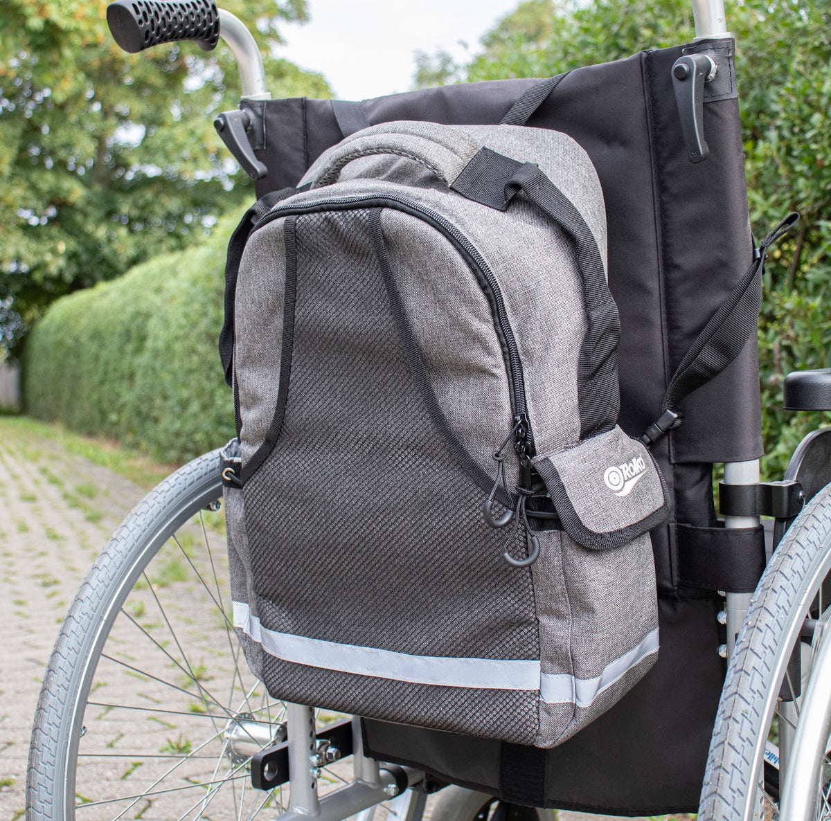Rucksack mit Halterung für Sauerstoffflasche