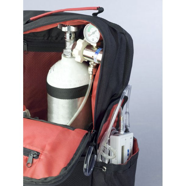Rucksack mit Halterung für Sauerstoffflasche