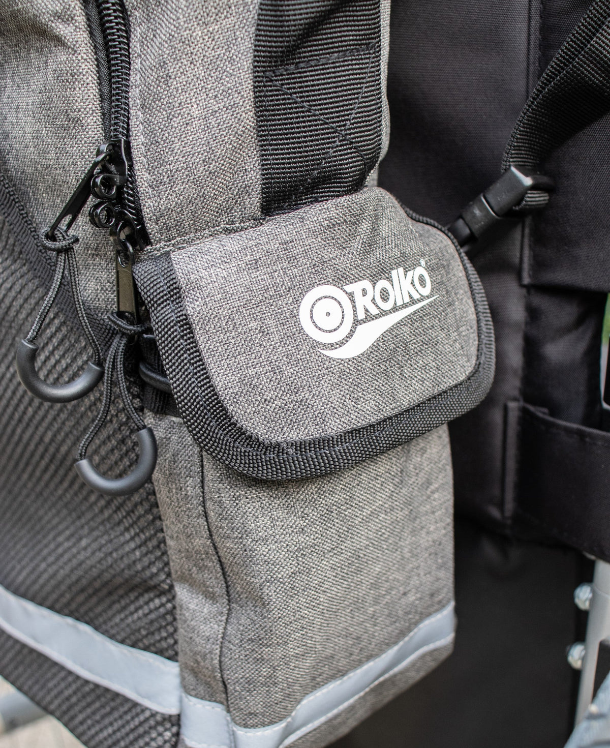 Rucksack mit Halterung für Sauerstoffflasche