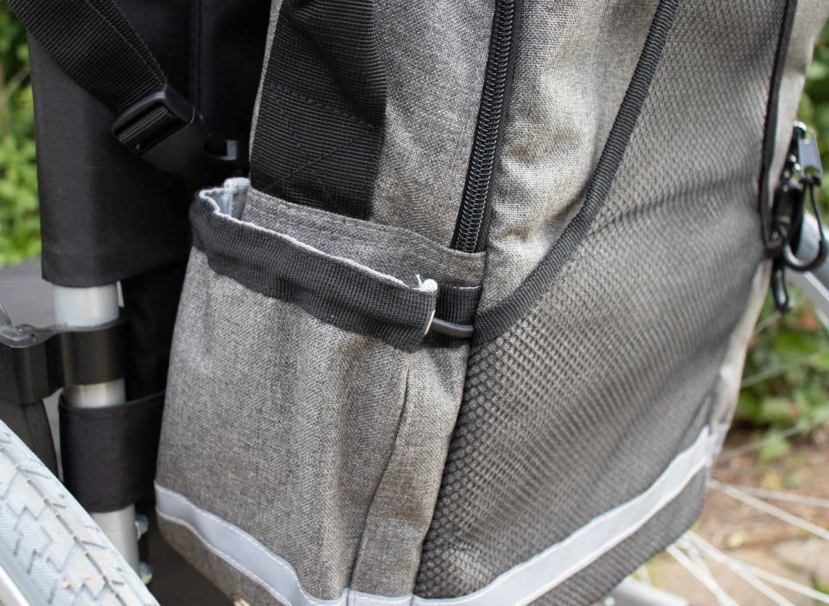Rucksack mit Halterung für Sauerstoffflasche