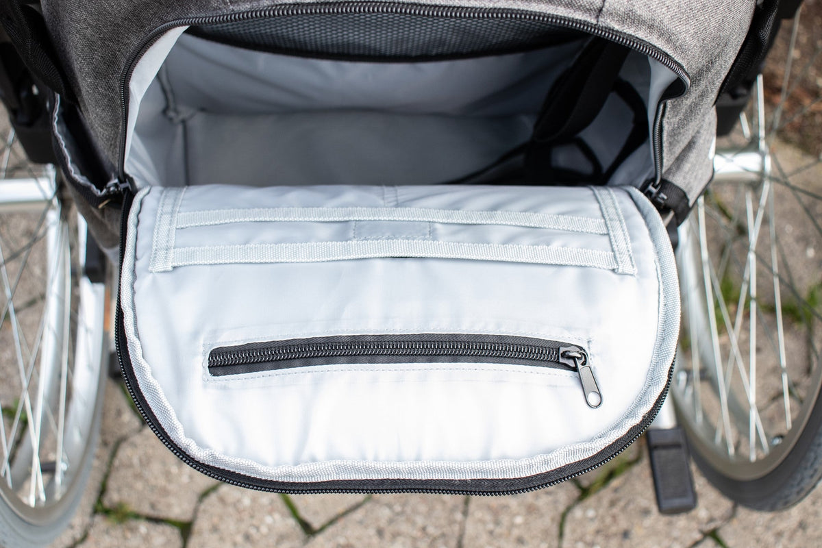Rucksack mit Halterung für Sauerstoffflasche
