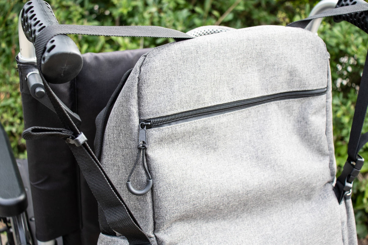 Rucksack mit Halterung für Sauerstoffflasche