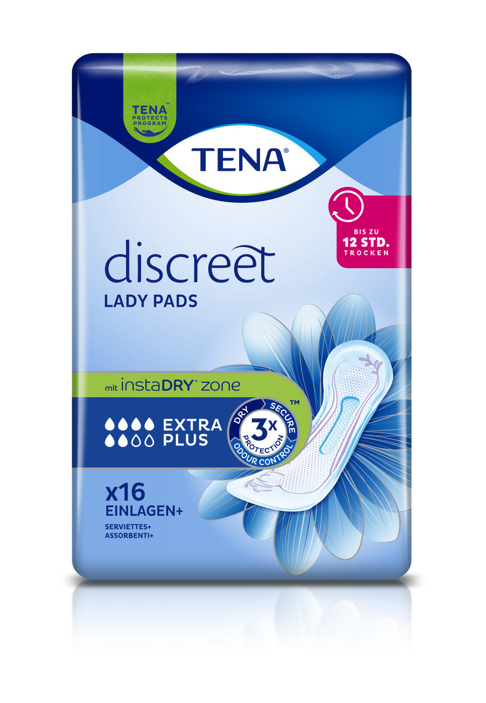 TENA Lady Extra Plus InstaDry, 16 Stück