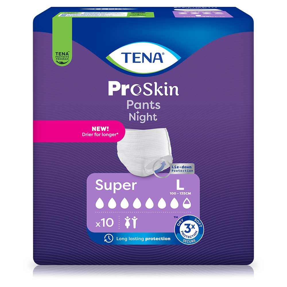 TENA ProSkin Pants Night Super, 10 Stück