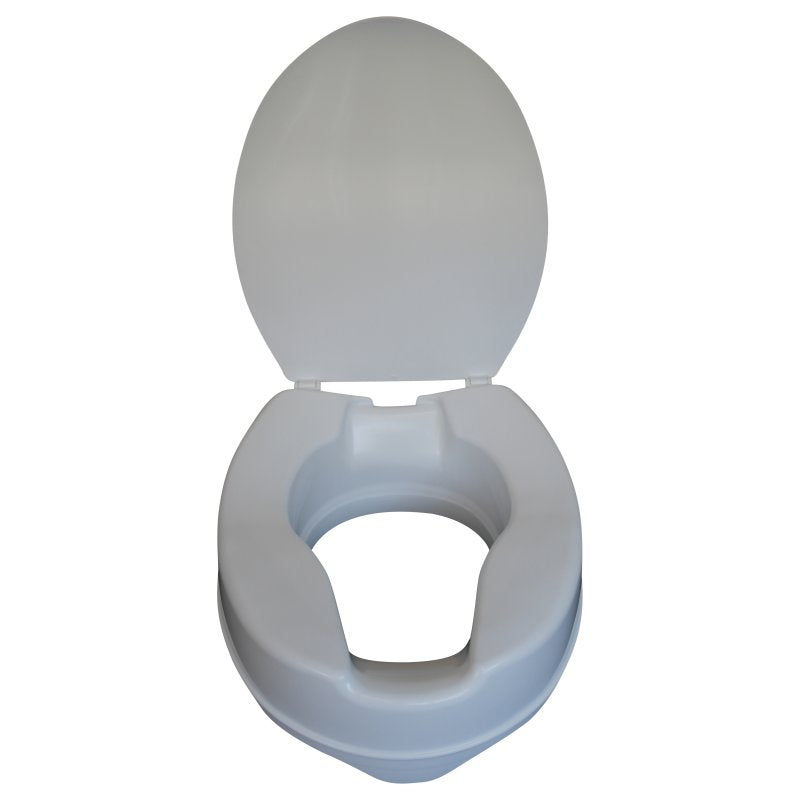 Toilettensitzerhöhungen mit Deckel, 3 verschiedene Höhen