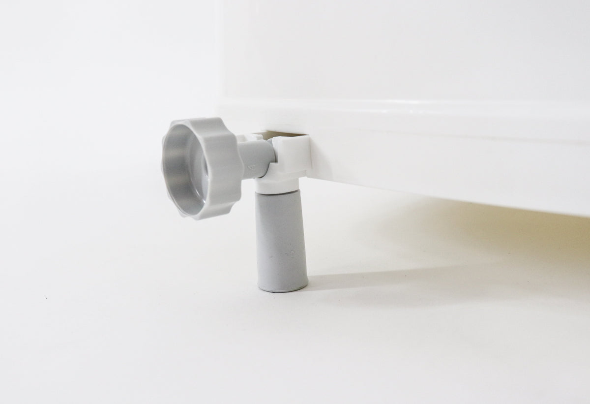 Toilettensitzerhöhungen für wandhängende Toiletten, 10 cm.